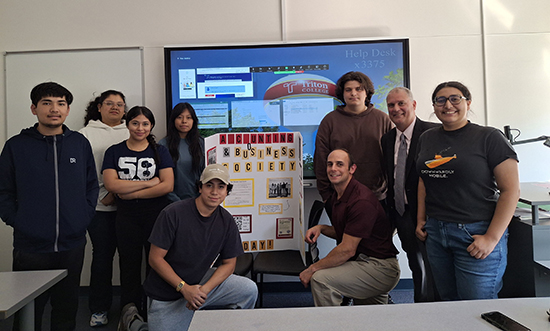 Photo of Accounting Club/Business Society Members 2025
